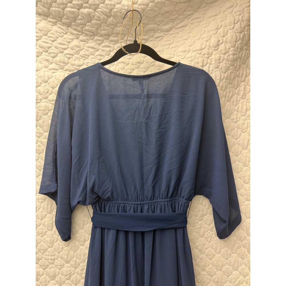 Baltic Born Flutter Sleeve Navy Maxi Dress Size Small - Bump Friendly‎ - Picture 7 of 13
